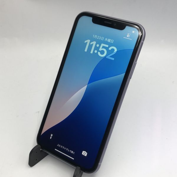 APPLE 〔中古〕iPhone11 64GB パープル NWLX2J/A au対応 SIM