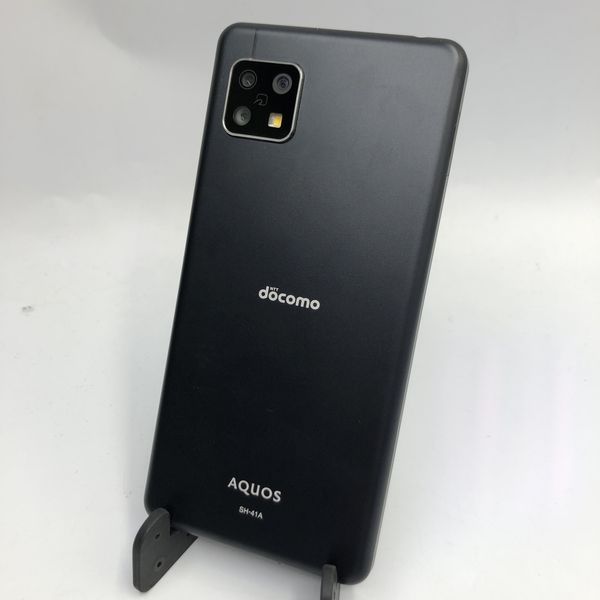 SHARP 〔中古〕AQUOS sense4 SH-41A ブラック docomo対応端末