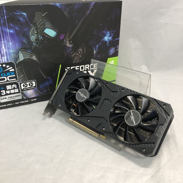 玄人志向 〔中古〕GeForce RTX 3060 GG-RTX3060-E12GB/OC/DF（中古保証
