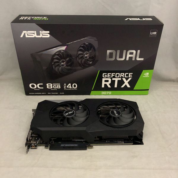 ASUS - ASUS RTX 3070 DUAL 8GB OC 使用期間1ヶ月 Dual GeForce RTX™ 3070 OC Edition