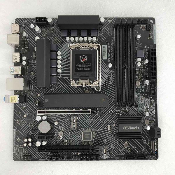 ASRock B760M PG LIGHTNING/D4 [使用期間 3ヶ月] ASRock B760M PG