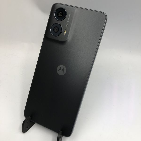 ほぼ新品未開封 】moto g 24 マットチャコール MOTOROLA 〔中古〕moto