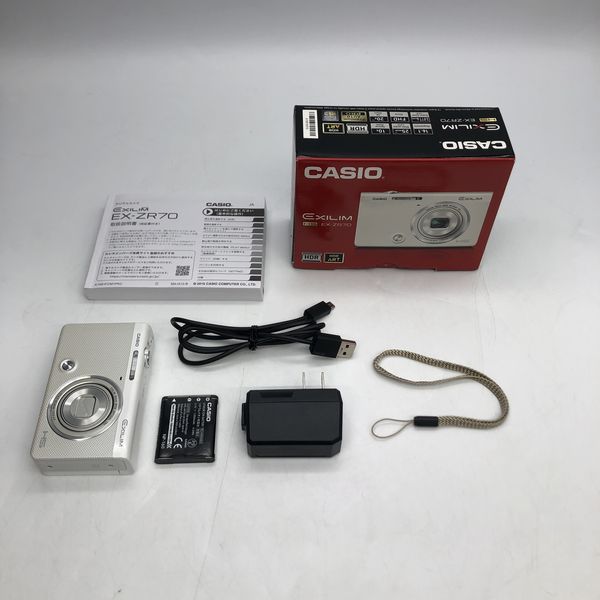 CASIO 〔中古〕HIGH SPEED EXILIM EX-ZR70（中古保証1ヶ月間
