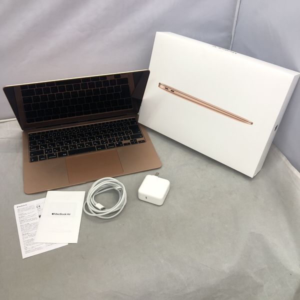 APPLE 〔中古〕MacBook Air (M1・2020) MGNE3J/A ゴールド Apple M1