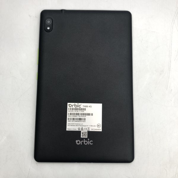 ノーブランド 〔中古〕Orbic TAB8 4G ORB8L1TB-RW/JP（中古保証3ヶ月間