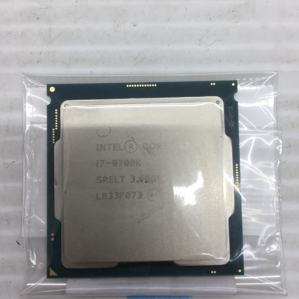 Core i7 9700K バルク中古です。 Intel 〔中古〕インテル® Core™ i7 プロセッサー -9700K Bulk
