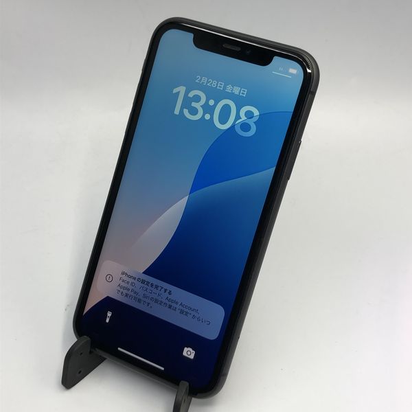 APPLE 〔中古〕iPhone11 256GB ブラック MWM72J/A docomo対応 SIM 