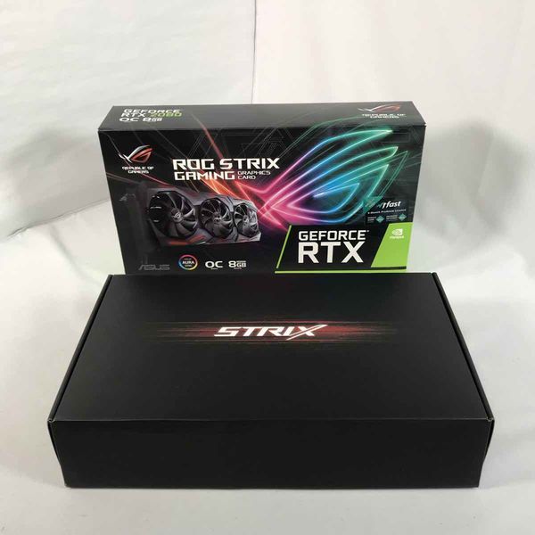 【中古品】ASUS ROG STRIX GeForce RTX 2080 O8G Rare ASUS - ROG Strix | RTX 2080 Super White Edition 8GB - Gaming
