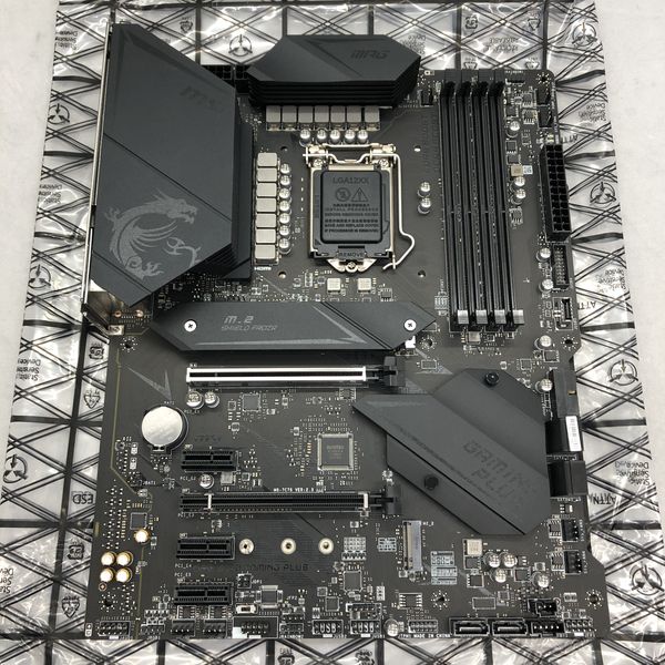 MSI MPG Z490 GAMING PLUS 動作確認済 新品に近い中古品 MSI MPG Z490 GAMING PLUS LGA1200マザーボード 美品 動作確認