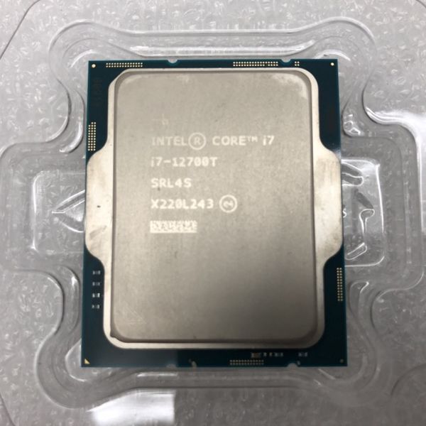 高性能CPU 動作確認済み Intel Alder Lake Core i7-12700｜Yahoo