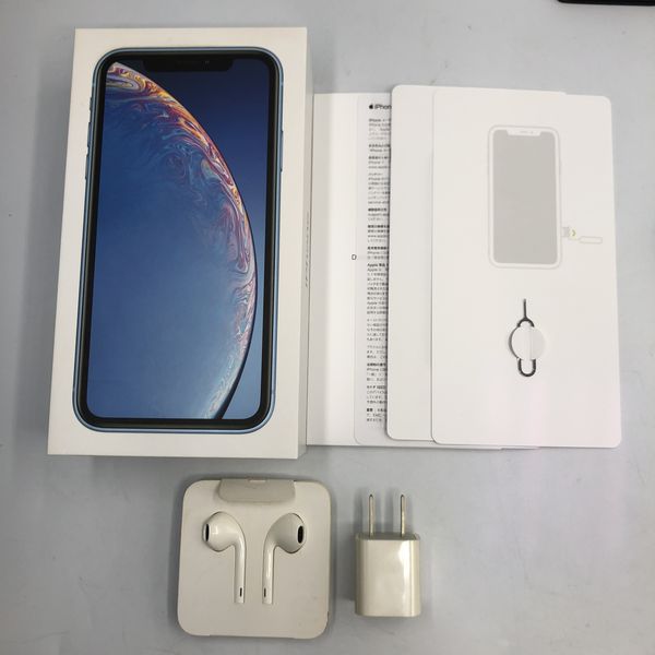 APPLE 〔中古〕iPhone XR 128GB ブルー MT0U2J/A SIMフリー版（中古