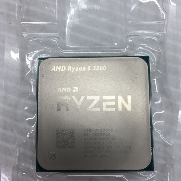 AMD - RYZEN5 3500 中古品 AMD 〔中古〕Ryzen5 3500 Bulk（中古保証1ヶ月間） | パソコン
