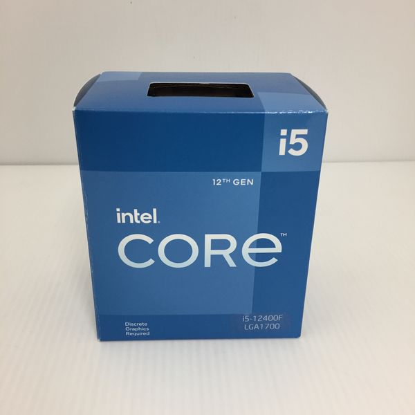 i5 12400F 新品未開封　メーカー保証あり Amazon | インテル INTEL CPU Core i5-12400F / 6/12 / 2.5GHz