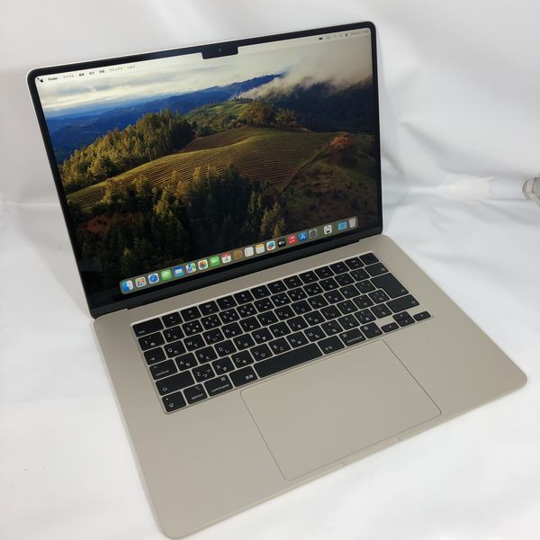 APPLE 〔中古〕MacBook Air (15-inch・M2・2023) スターライト MQKU3J