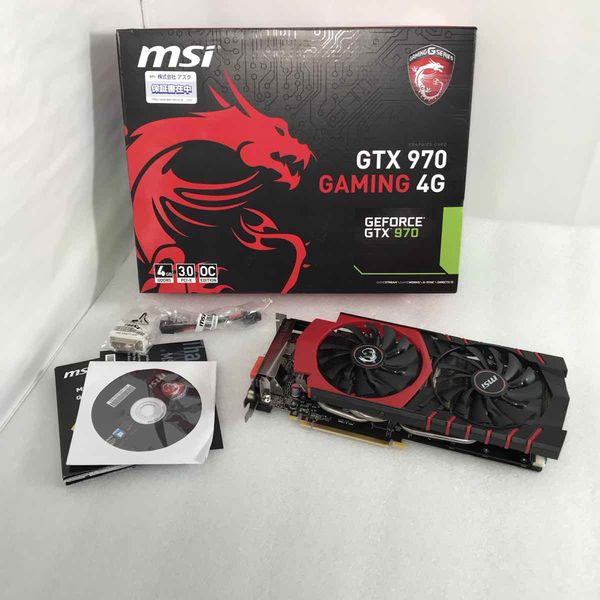6月3日まで限定価格　 美品 msi GTX970 Amazon | MSI GTX 970 GAMING 4G MGSV 『Twin Frozr V/OCモデル