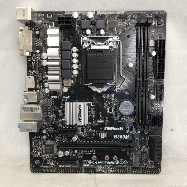 ①セット売り ASRock B360M I7-8700 256GB OS有 ASRock > B360M-HDV