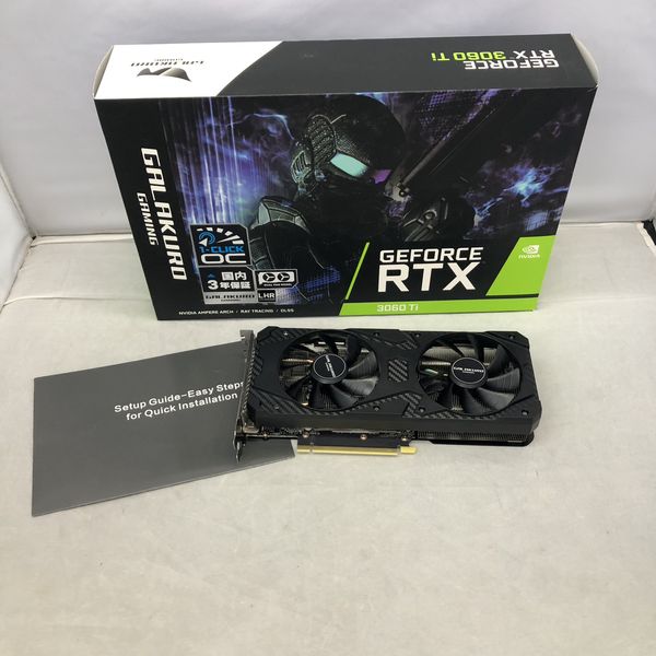 GALAKURO GeForce RTX 3060 ti外箱付き