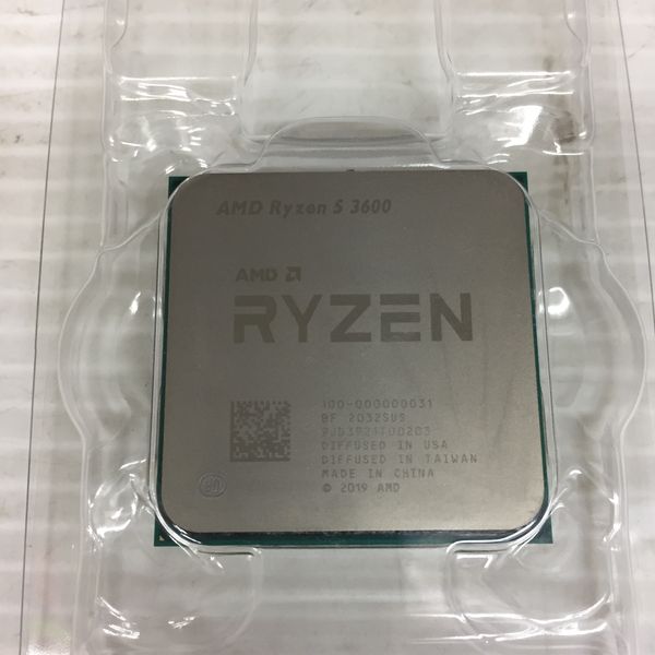 AMD Ryzen 5 3600 CPU 本体　中古 AMD 〔中古〕Ryzen 5 3600 〔3.6GHz／SOCKET AM4〕（中古1ヶ月
