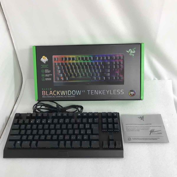 ほぼ未使用Razer BlackWidow V3 Pro 黄軸英語配列おまけ付 【公式通販】
