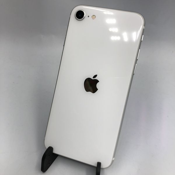 第2世代】iPhoneSE 128GB ホワイト MXD12J/A A2296【国内版 SIM