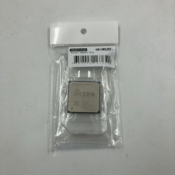 【中古】AMD Ryzen 7 3800XT AMD 〔中古〕Ryzen 7 3800XT 〔3.9GHz／SOCKET AM4〕（中古1ヶ月