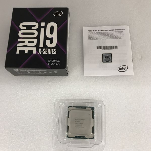 新品未開封　intel core i9 x-series i9-9940x Amazon.com: Intel Core i9-9940X X-Series Processor 14 Cores