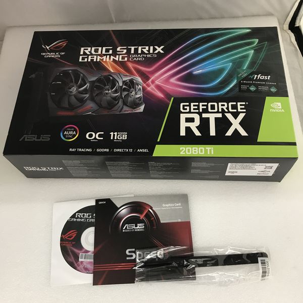 ★送料込み♥︎ASUS GeForce RTX 2080Ti 11GB中古品 各社 〔中古〕GeForce RTX 2080Ti 11GB（中古1ヶ月保証