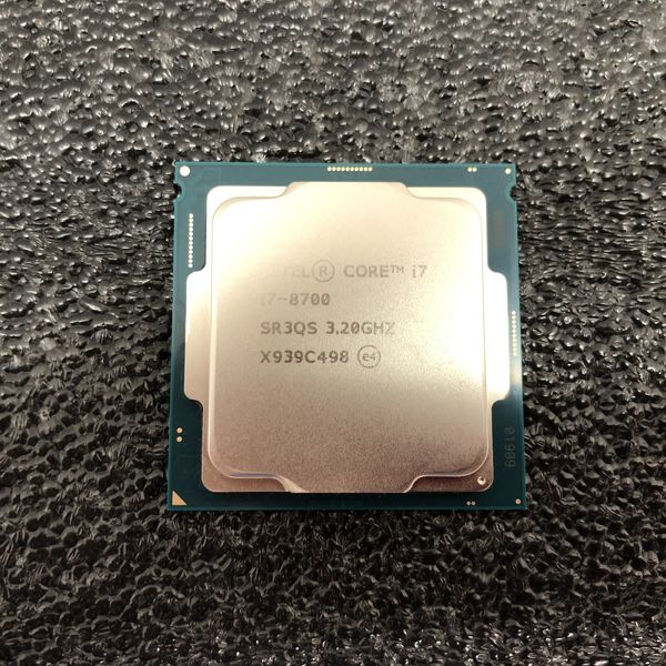 インテル CPU Core i7-8700 3.20GHz SR3QS LGA1151 Intel i7
