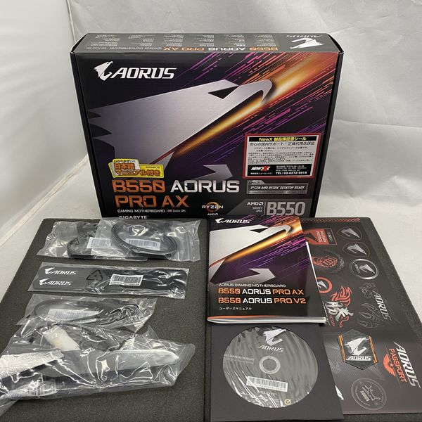 【中古・動作品】GIGABYTE B550 AORUS PRO AX Amazon.com: Gigabyte B550I-AORUS-PRO-AX MAB AMD B550I AM4