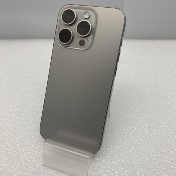 APPLE 〔中古〕iPhone15Pro 128GB ナチュラルチタニウム MTU93J APPLE 〔中古〕iPhone15Pro 128GB ナチュラルチタニウム MTU93J