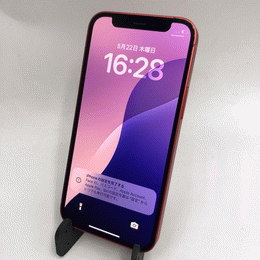 〔中古〕iPhone12 mini 64GB レッド MGAE3J/A SoftBank対応 SIMロック解除品(中古保証1ヶ月間)