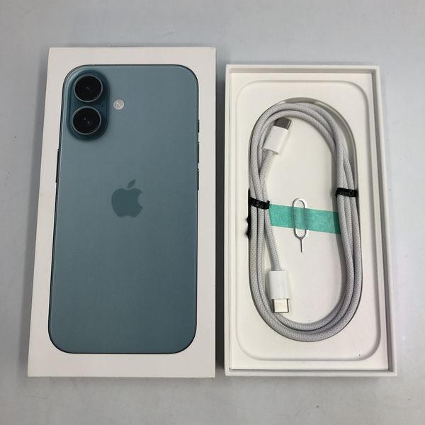 APPLE 〔中古〕iPhone16 256GB ティール MYE13J/A SIMフリー版