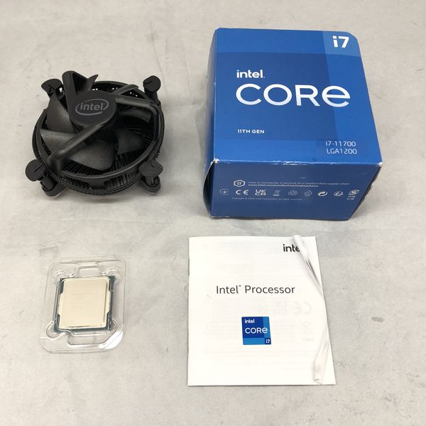 Intel 〔中古〕インテル® Core™ i7-11700 プロセッサー BOX Intel 〔中古〕インテル® Core™ i7-11700 プロセッサー BOX