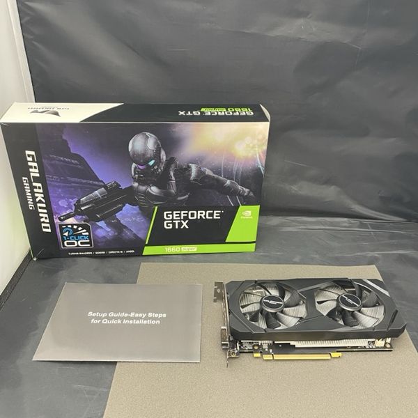 玄人志向 〔中古〕GeForce GTX 1660 OC 6GB（中古1ヶ月保証
