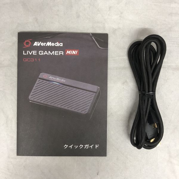 AVerMedia Live Gamer MINI (中古動作品・本体のみ) AVERMEDIA 〔中古〕AVerMedia Live Gamer MINI GC311（中古1ヶ月