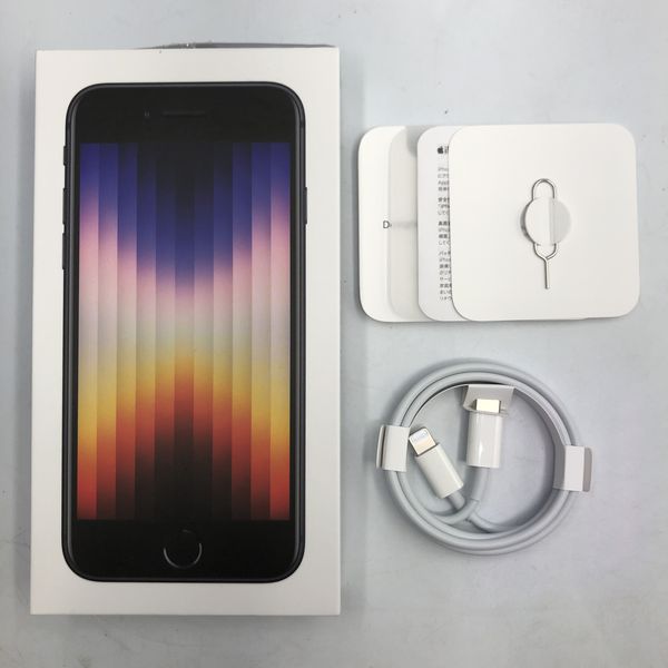 APPLE 〔中古〕iPhoneSE(第3世代) 64GB ミッドナイト MMYC3J/A APPLE 〔中古〕iPhoneSE(第3世代) 64GB ミッドナイト MMYC3J/A
