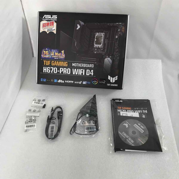 ASUS 〔中古〕TUF GAMING H670-PRO WIFI D4(中古保証1ヶ月間 ASUS 〔中古〕TUF GAMING H670-PRO WIFI D4(中古保証1ヶ月間