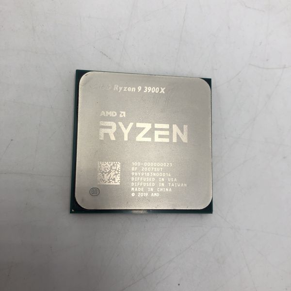 AMD Ryzen 9 3900XT CPU 美品 正常動作取り外し中古品