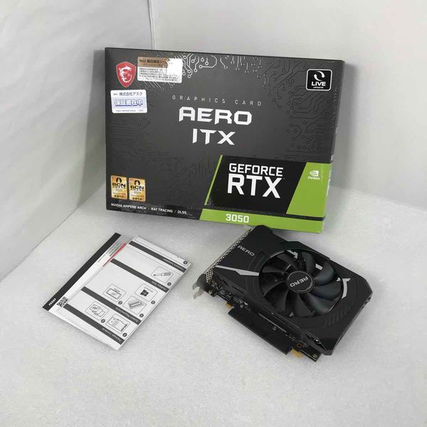 MSI 〔中古〕RTX3050 AERO ITX 8G（中古保証1ヶ月間） | パソコン工房
