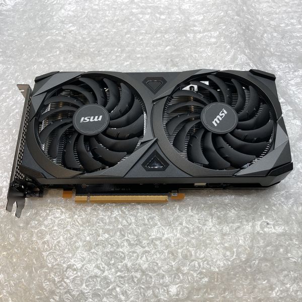 MSI GeForce RTX 3060 VENTUS 2X 中古 MSI NVIDIA GeForce RTX 3060 VENTUS 2X OC 12 GB GDDR6