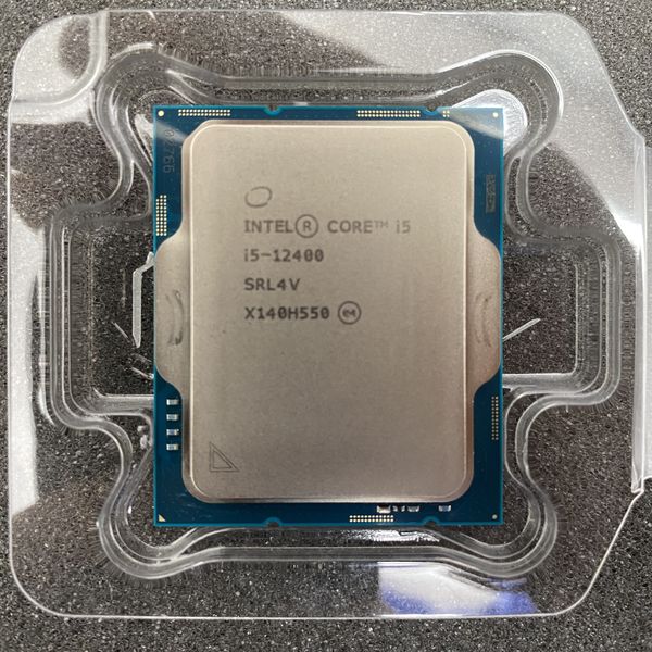 INTEL Core i5 12400 純正ファン付き 起動確認済みです