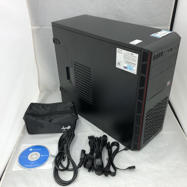 【掲載終了まであと2日】デスクトップPC FRGAB450F/WS5/NTK FRONTIER 〔中古〕FRGAB450F/WS5/NTK Ryzen 7 3700X/32GB/1TB SSD +