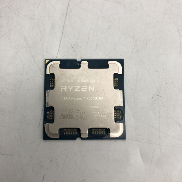 種類豊富な品揃え 〔中古〕Ryzen7 AMD 9800X3D パソコン | BOX（中古保証1ヶ月間） CPU