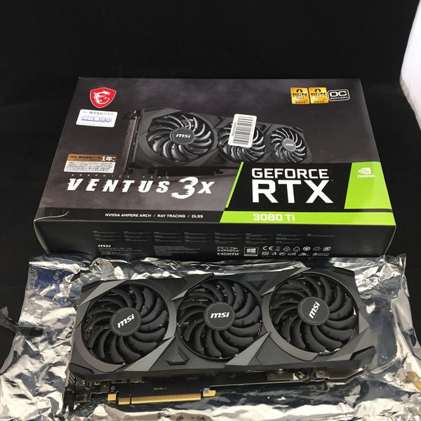 MSI 〔中古〕GeForce RTX3080Ti 12GB GDDR6X（中古保証1ヶ月間