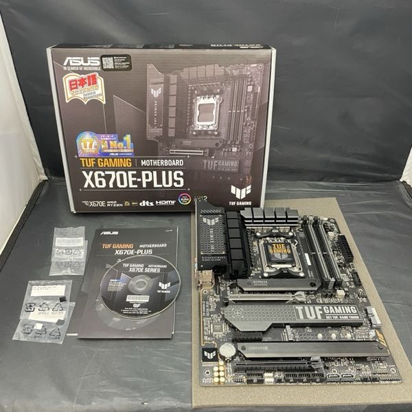 ASUS 〔中古〕TUF GAMING X670E-PLUS（中古保証1ヶ月間