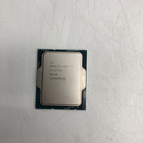 人気海外ブランドアイテム｜ファッション通販 〔中古〕インテル® Intel Core™ Bulk プロセッサー i7-12700K CPU