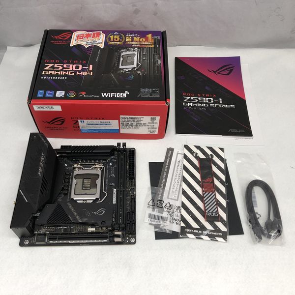 【中古】TVｿﾌﾄS）TVｹﾞｰﾑ)その他ｿﾌﾄ S[10][240010403989] ASUS 〔中古〕ROG STRIX Z590-I GAMING WIFI（中古保証1ヶ月間