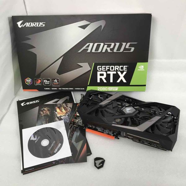 GIGABYTE 〔中古〕GeForce RTX2080 SUPER GV-N208SAORUS-8GC（中古保証