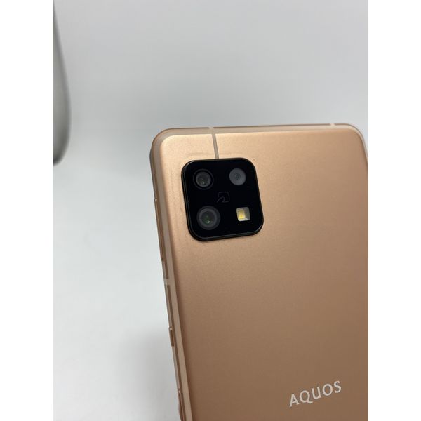 SHARP 〔中古〕AQUOS sense6s SHG07SMA ライトカッパー auSIM