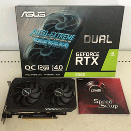 〔中古〕DUAL-RTX3060-O12G-V2(中古保証1ヶ月間)